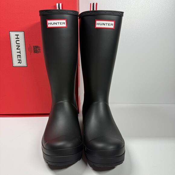 NIB •Hunter Women's PLAY™ Tall Rain Boots Size: 7 - Picture 3 of 7